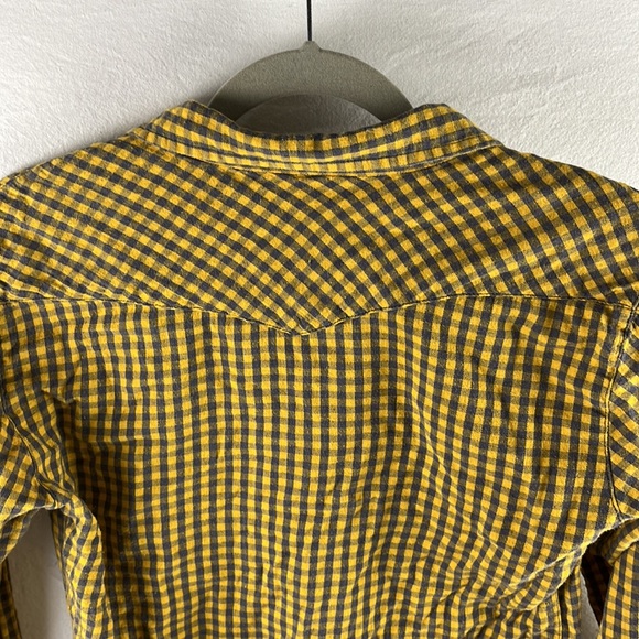 HurleyX Flannel Western Shirt Large - Picture 5 of 5